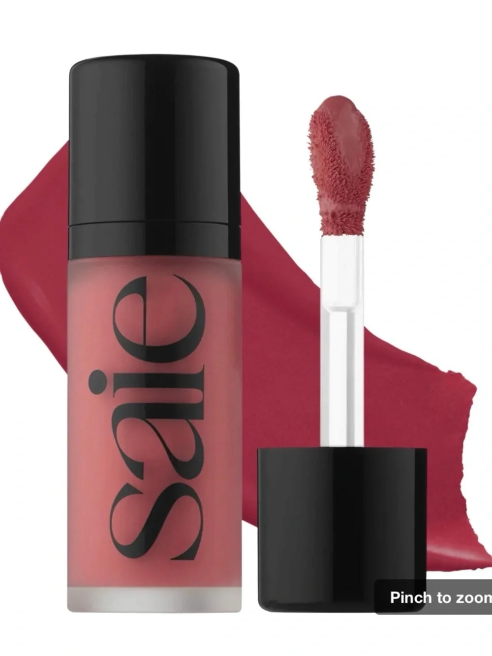 SAIE Dew Blush Shade Dreamy/Bright Berry 12 mL Full Size Clean Beauty NWT